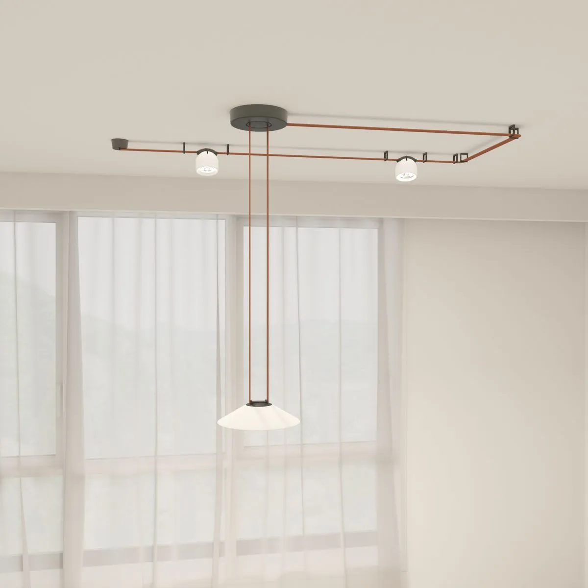 Трековая ременная система Denkirs Belty Set DK55SET02-01-BR