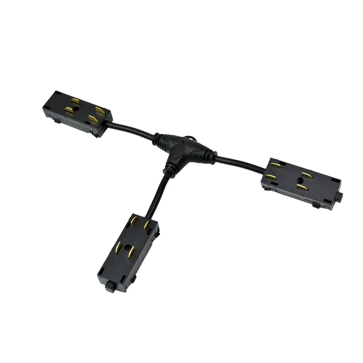 Коннектор Т-образный Denkirs Smart Hide TR2115-BK