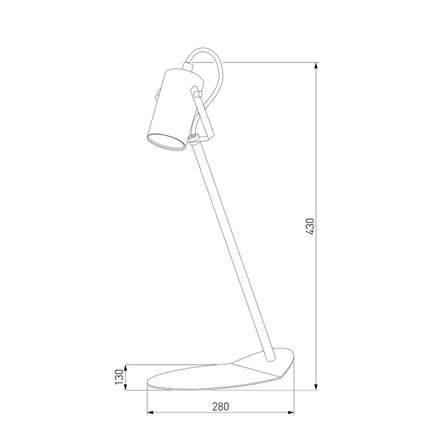 Настольная лампа TK Lighting 5070 Redo White Фото № 2