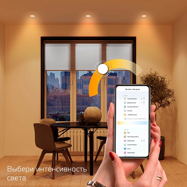 Встраиваемый светодиодный светильник Gauss Smart Home 2020122 изображение 4 Встраиваемый светодиодный светильник Gauss Smart Home 2020122 Фото № 4