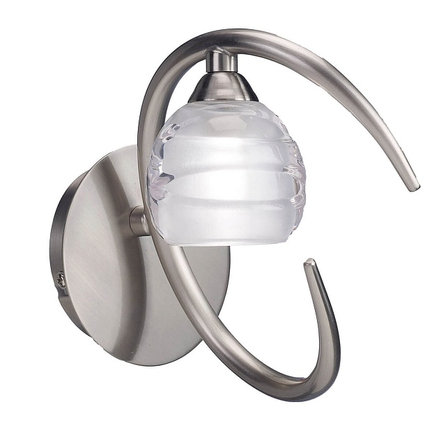 Бра Mantra Loop Satin Nickel 1816 Фото № 1