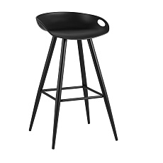Барный стул Stool Group Флэш черный черные ножки FIYAN BLACK