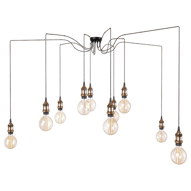Подвесная люстра Loft IT Spider Loft1162A/10 Фото № 1