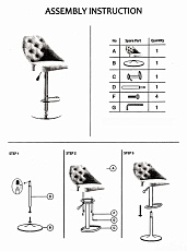Барный стул Woodville Laguna 1635 1