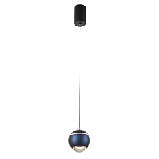 Подвесной светодиодный светильник Crystal Lux Caro SP Led Blue 4