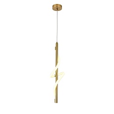 Подвесной светодиодный светильник Indigo Intreccio 14025/1P Brass V000144L 3