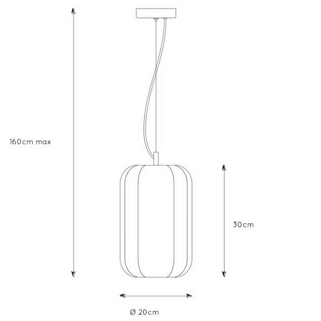 Подвесной светильник Lucide Fern 25409/01/30 изображение 2 Подвесной светильник Lucide Fern 25409/01/30 Фото № 2