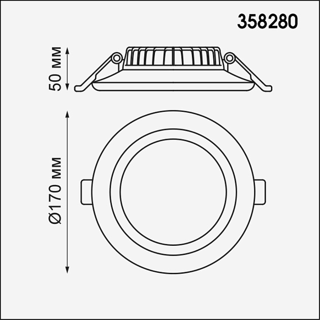Встраиваемый светильник Novotech Spot Joia 358280 Фото № 2