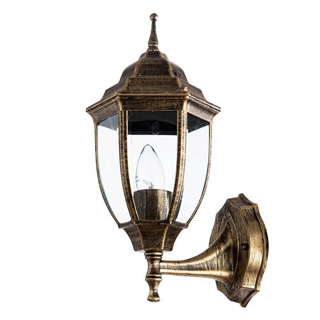Уличный настенный светильник Arte Lamp Pegasus A3151AL-1BN Фото № 1