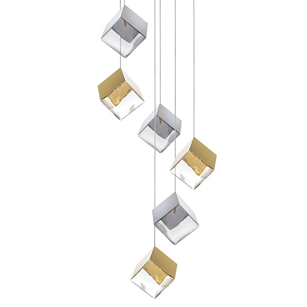 Подвесная люстра Lightstar Qubica 805569 изображение 3 Подвесная люстра Lightstar Qubica 805569 Фото № 3