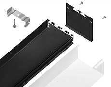 Профиль алюминиевый накладной/подвесной "Profile System" AMBRELLA LIGHT ILLUMINATION GP3070BK 1