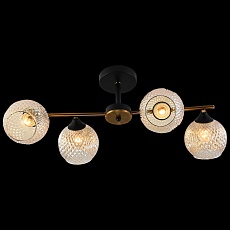 Потолочная люстра Reluce 11341-0.3-04 GOLD BRONZE+BK 4