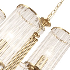 Подвесная люстра Crystal Lux Gloria SP9 Brass 2