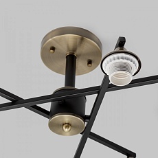 Потолочная люстра IMEX MD.4212-6-S-BK+AB 3