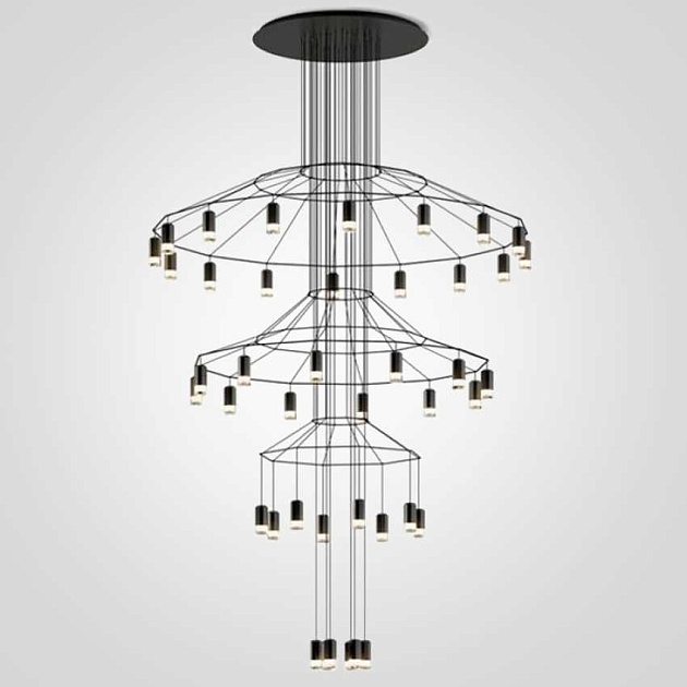 Подвесная люстра Imperium Loft Vibia Wireflow 75393-22 Фото № 1