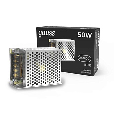 Блок питания Gauss 50W 24V IP20 202002050 2
