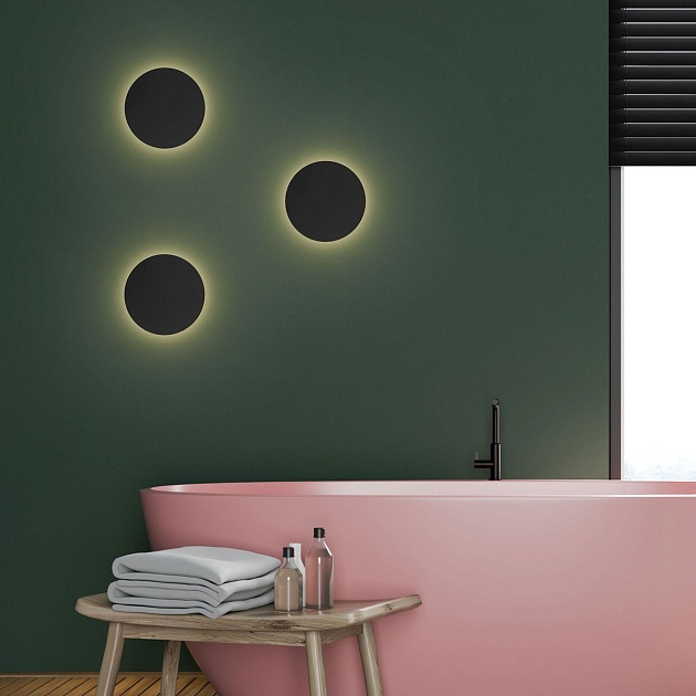 Настенный светильник TK Lighting 6012 Luna Black изображение 3 Настенный светильник TK Lighting 6012 Luna Black Фото № 3