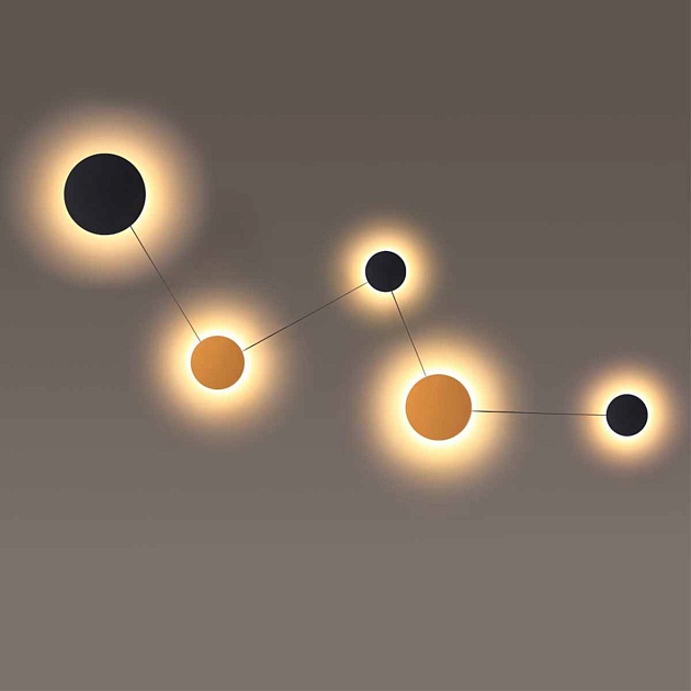 Настенный светодиодный светильник Odeon Light Hightech Galaxy 4211/38WL Фото № 3