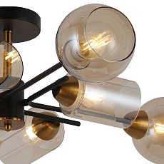 Потолочная люстра Illumico IL8243-8COU-79 BK GD 1