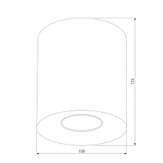 Потолочный светильник TK Lighting 3238 Orion Graphite 1