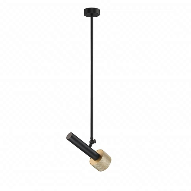 Подвесной светильник iLedex Delta 2361-1 BK+BR Фото № 5