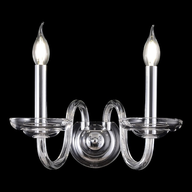 Бра Crystal Lux ARABESQUE AP2 CHROME Фото № 1