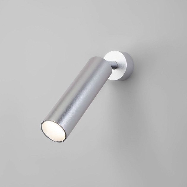 Светодиодный спот Eurosvet Ease 20128/1 LED серебро Фото № 1