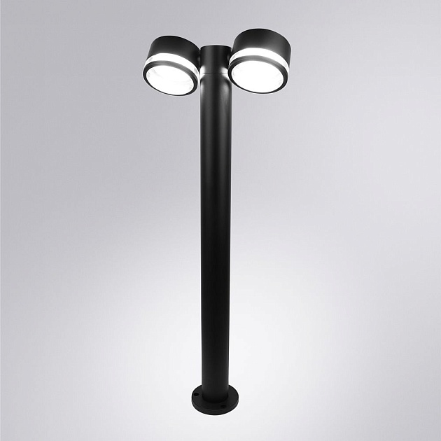 Уличный светодиодный светильник Arte Lamp Nunki A1910PA-2BK изображение 4 Уличный светодиодный светильник Arte Lamp Nunki A1910PA-2BK Фото № 4