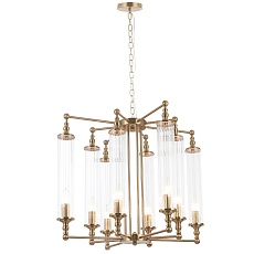 Подвесная люстра Crystal Lux Tomas SP8 D650 Brass 3