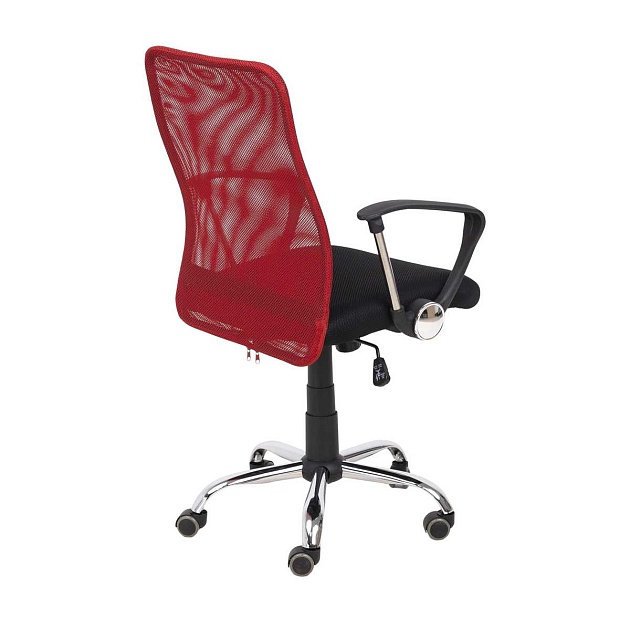 Офисное кресло AksHome Gamma красный + черный, сетка + ткань 84770 Фото № 8