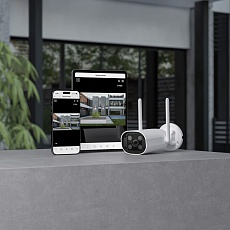 Умная видеокамера белая IP65 Elektrostandard 76500/01 a069150 1