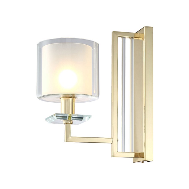 Бра Crystal Lux Nicolas AP1 Gold/White Фото № 4