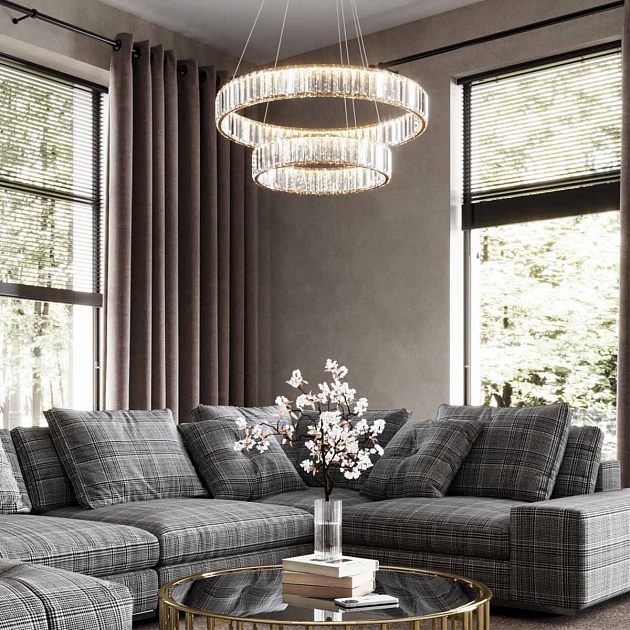 Подвесной светодиодный светильник Odeon Light Vekia 5015/60L Фото № 2