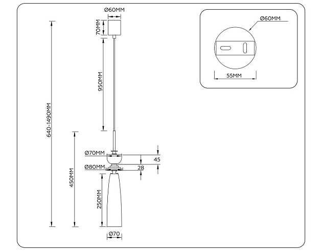 Люстра Ambrella Light HIGH LIGHT LH75365 Фото № 4