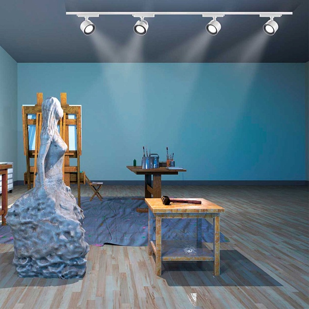 Трековый однофазный светодиодный светильник Novotech Port Pirum 358432 Фото № 4