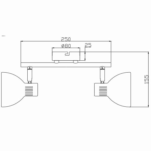 Спот Rivoli Eho 7031-702 Б0047129 Фото № 2