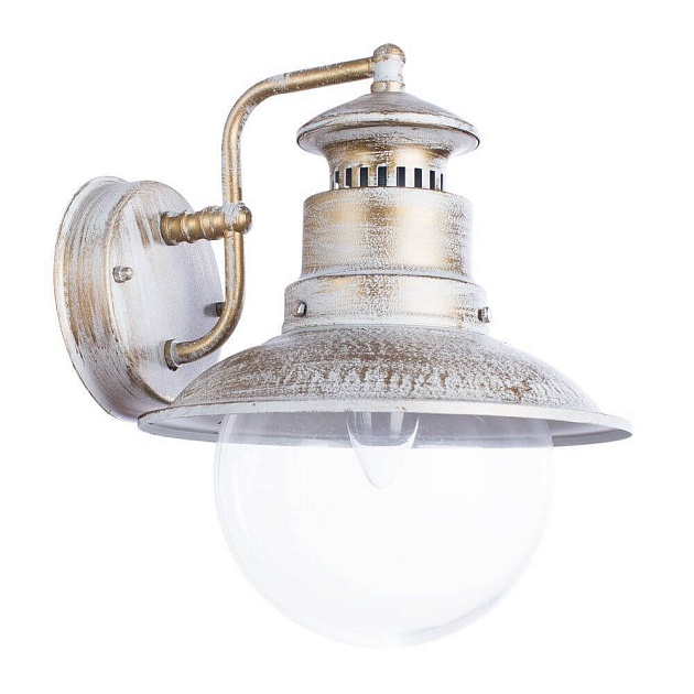 Уличный настенный светильник Arte Lamp Amsterdam A1523AL-1WG изображение 1 Уличный настенный светильник Arte Lamp Amsterdam A1523AL-1WG Фото № 1