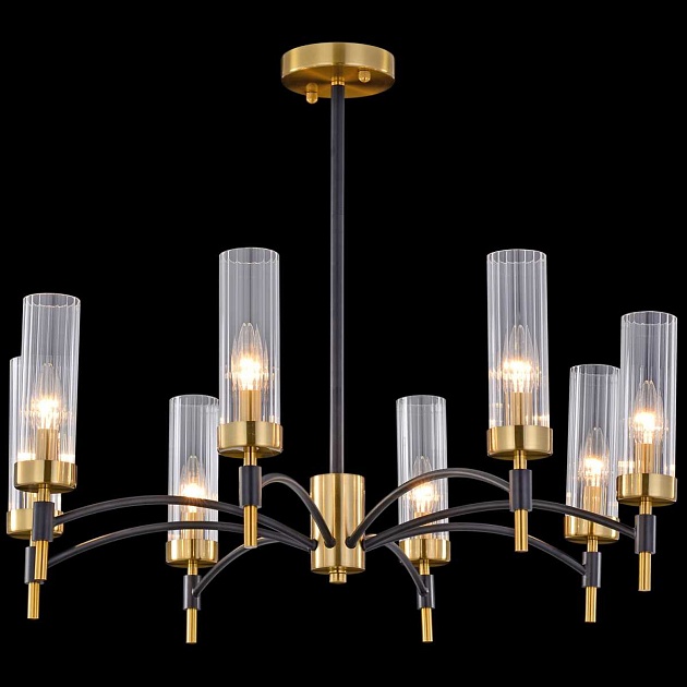 Потолочный светильник ILLUMICO IL5177-8PLS-29 BRASS TUBO Фото № 1