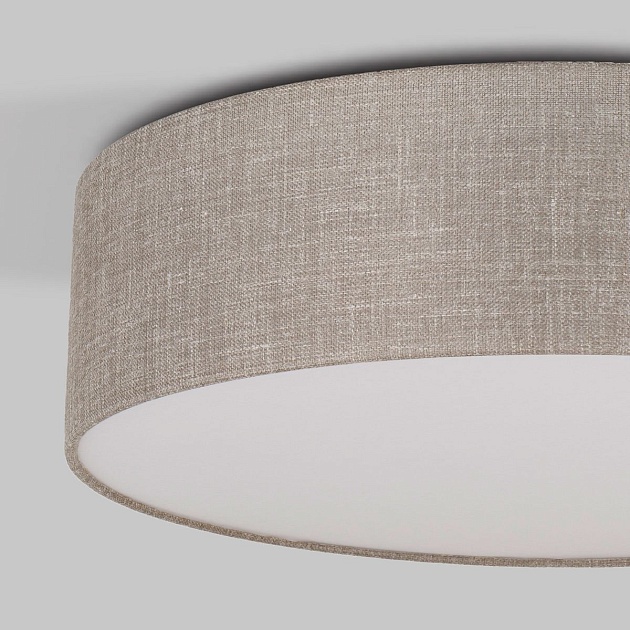Потолочный светильник TK Lighting 5637 Rondo Linen Фото № 3