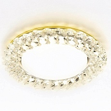 Встраиваемый светильник Ambrella light GX53 Design G206 CL/G 1