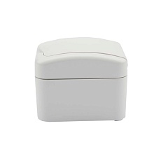 Розетка одноместная (керамика) Mini OG IP54, с заземлением, о/у, белая KRANZ KR-78-0605 1