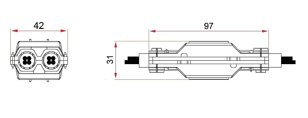 Муфта соединительная Fiberli 11830102 Фото № 2