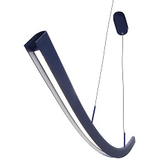 Подвесной светодиодный светильник Mizi'en Slim MZ31505-1200A-blue 2