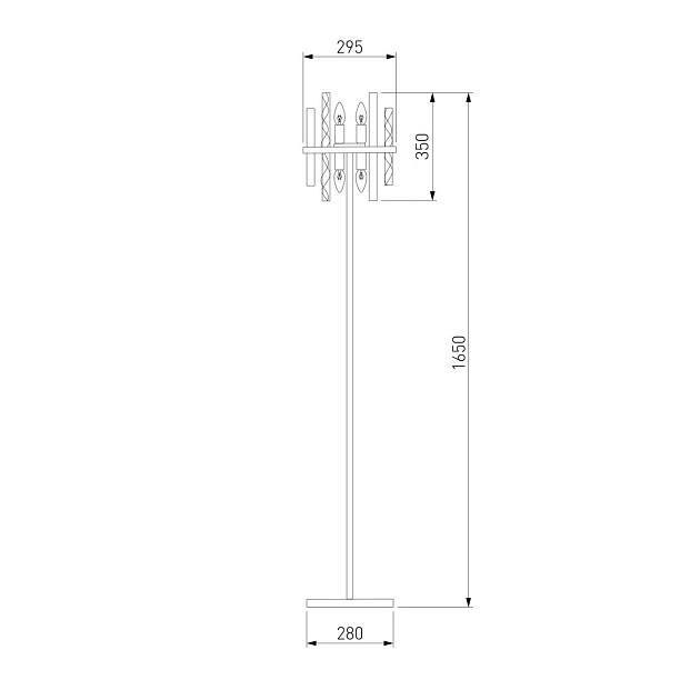 Торшер Bogates Hollis 01110/4 Фото № 2