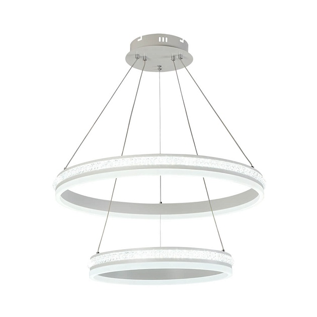 Подвесная светодиодная люстра Profit Light 6040/2 WHT Фото № 3
