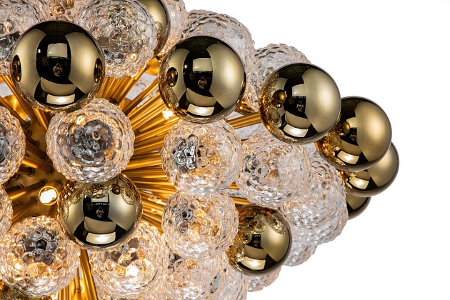 Подвесная люстра iLamp Rockfeller 100D-18 Matt Bronze Фото № 3