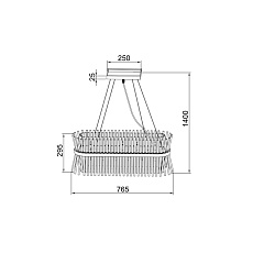 Подвесная люстра Vele Luce Emile VL3063P11 4