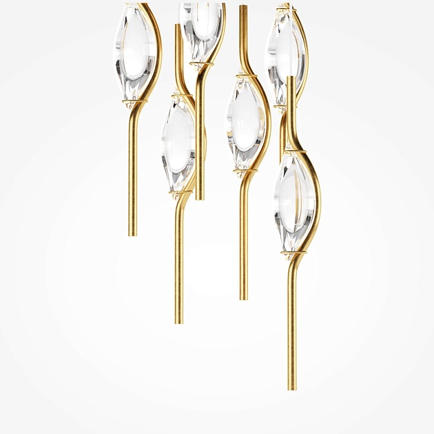 Подвесная светодиодная люстра Maytoni Foresight MOD347PL-L48BS3K Фото № 8