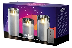 Декоративный светодиодный светильник ФАZA Свечи (3шт) CL7-SET3-sr 1