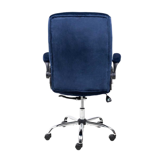 Кресло руководителя AksHome Caesar темно-синий, велюр 86366 Фото № 10